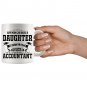 Accountants Mom Gifts From Daughter Only Elite Mom Can Raise Accountant Coffee Mug White 11/15oz