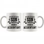 Accountants Mom Gifts From Son Only Elite Mom Can Raise Accountant Coffee Mug White 11/15oz