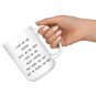 I Hope We're Friends Until We Die Funny Ghost Friends Coffee Mug White 11/15oz