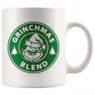 Grinchmas Blend Coffee Mug Mr Grinch Lover Christmas Gift Tea Cup White 11/15oz
