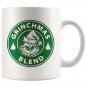 Grinchmas Blend Coffee Mug Mr Grinch Lover Christmas Gift Tea Cup White 11/15oz