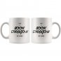 I am A Book Dragon Not A Worm, Book Lover Gifts Coffee Mug Tea Cup White 11/15oz