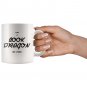 I am A Book Dragon Not A Worm, Book Lover Gifts Coffee Mug Tea Cup White 11/15oz