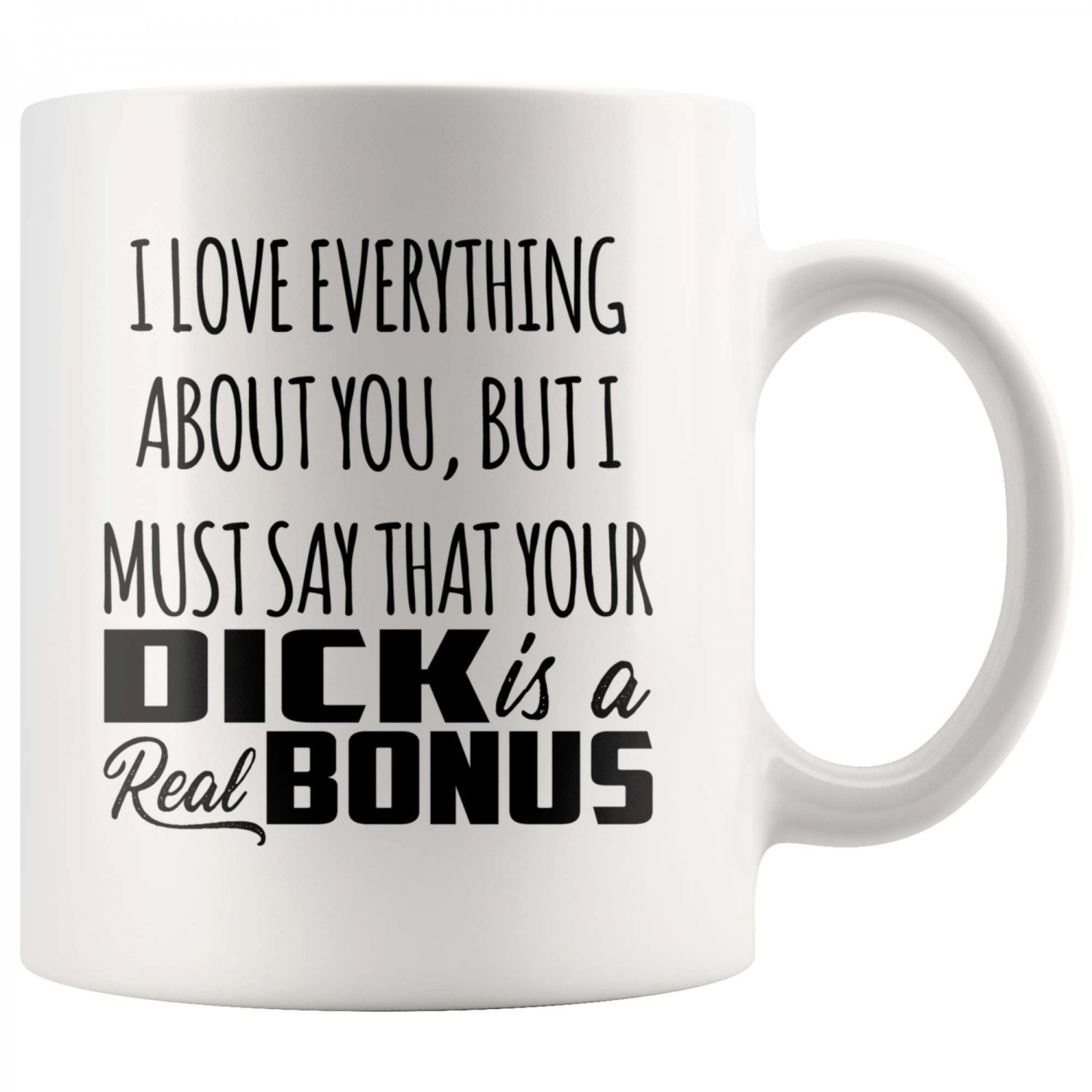 Funny Naughty Birthday Anniversary Valentines Gifts For Husband Boyfriend Coffee Mug White 11/15oz