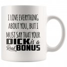Funny Naughty Birthday Anniversary Valentines Gifts For Husband Boyfriend Coffee Mug White 11/15oz