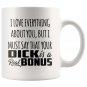 Funny Naughty Birthday Anniversary Valentines Gifts For Husband Boyfriend Coffee Mug White 11/15oz