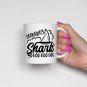 Mommy Shark Doo Doo Doo Coffee Mug Cup White 11/15oz, Birthday Anniversary Mothers Day Gifts For Mom