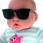Super Cool Kids Children Boys Girls Flexible Quality Black Sunglasses Age 1 to 3