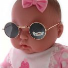 Cool Baby Kids Retro Sunglasses Children Style Boys Girls Age 1-3 Round Frame