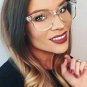 Men's Women VINTAGE RETRO Style Clear Lens EYE GLASSES Transparent Crystal Frame