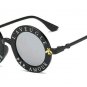 NEW  "L'Aveugle Par Amour" Sunglasses Sun Glasses Mirror Lens USA Round Retro UV