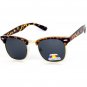 CLASSIC VINTAGE 60's RETRO Style SUN GLASSES SHADES TORTOISE Frame Dark Lens