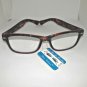 No Line Bifocal Progressive Clear Lens Retro Square Frame Reading Glasses +2.75