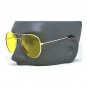 Men's or Women DRIVING RIDING SHOOTING HUNTING Day Night YELLOW LENS SUN GLASSES