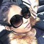 Oversized Sunglasses Women Fashion Huge Big Vintage Designer Style