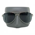New Mens Pilot Aviator Fashion Sunglasses Shades Retro Wrap Black Gold Sports