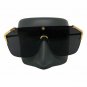 NEW GG 30601SD Sunglasses Metallic Gray-Black Frame/ Gray Lens GG0291S 001