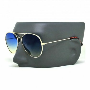 New 3210OC Aviator Gradient 001/3F Gold Frame/ Light Blue Gradient Lenses
