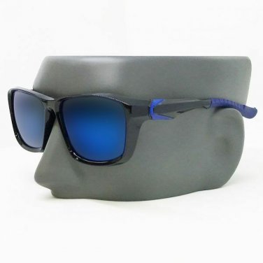 Jupiter Squared Sunglasses  20105RV Polished Black | Jade Blue  | BNIB