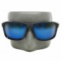 Jupiter Squared Sunglasses  20105RV Polished Black | Jade Blue  | BNIB