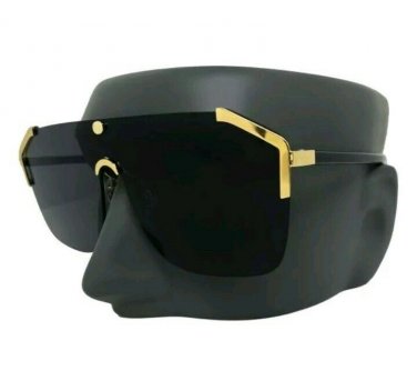 New GG30601SD Sunglasses 0291S Gold Frames Gray lens in Soft Clean Pouch