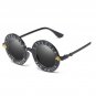 NEW  "L'Aveugle Par Amour" Sunglasses Sun Glasses Black Lens USA Round Retro UV