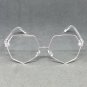 CLASSIC VINTAGE RETRO Style Clear Lens EYE GLASSES Unique Transparent Frame