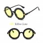 NEW  "L'Aveugle Par Amour" Sunglasses Sun Glasses Yellow Lens USA Round Retro UV