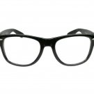 Fake Glasses Nerd Buddy Holly Classic Thick Black Frame Clear Lens Spring Hinge