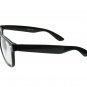 Fake Glasses Nerd Buddy Holly Classic Thick Black Frame Clear Lens Spring Hinge