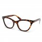 50's Retro Vintage Cat Eye Tortoise Frame Clear Lens Women Eyeglasses Glasses