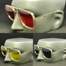 Luxury Steampunk Men Sunglasses Tony Stark Iron Man Sun Glasses Vintage Metal
