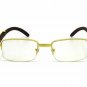 Gafas Lentes Espejuelos y Oculos de Sol De Moda Regalos Para Hombre Clear Lens