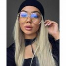 XL  "Posche OVERSIZED Women Eyeglasses Clear Lens Aviator  Square Shadz