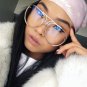 Aviator Retro Large Clear Lenses Metal Wire Frame UNI Eyeglasses Designer Posche