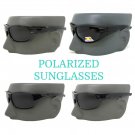 Mens Sport Wrap Around Shield Polarized Sunglasses Biker Motor-Cycle Fishing New