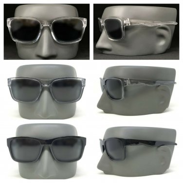 Polarized Lens Sunglasses Mens Small Rectangular Classic Plastic Frame