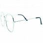 New Classic Vintage Retro Style Clear Lens EYE GLASSES Large Square Silver Frame