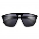 Gafas de Sol Lentes de Moda Fashion Oversize Large Black Lenses Miami Sunglasses