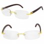 WOOD BUFFS SUNGLASSES GLASSES GOLD METAL FRAME AWESOME LOOKING STYLE SUNNIES