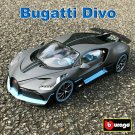 Bugatti Divo Bburago 1:18 Scale Diecast Model Car Roadster Toys & Collection