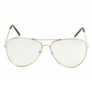 XXL Big Huge Extra Large Aviator Glasses Hipster Vintage Style Retro Clear Lens