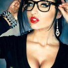 Clear Lens Retro Style Eyeglasses Men Women Fashion Square Plastic Frame Glasses