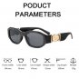(BLACK AND GOLD!) Men's SUNGLASSES DESIGNER FRAME SHADES RAPPER STYLE FASHION (F
