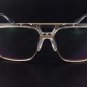 Men's CLASSIC VINTAGE RETRO Style SUN GLASSES Gold Frame Clear Lens Mirror Tint