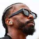 Modern Thick Rectangle Sunglasses for Women Men Retro 90s Chunky Square Polarize