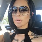 Big Aviators XXL "Talon" OVERSIZED Metal Gradient Women Sunglasses Shadz  @