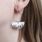 Beautiful Silver Forest Earrings