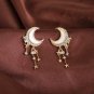 NEW Beautiful Moon and Star Earrings, Sterling Silver Earrings