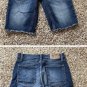 NWT 28W Mens Dark Wash Jean Shorts 28 Knit Slim Total Flex